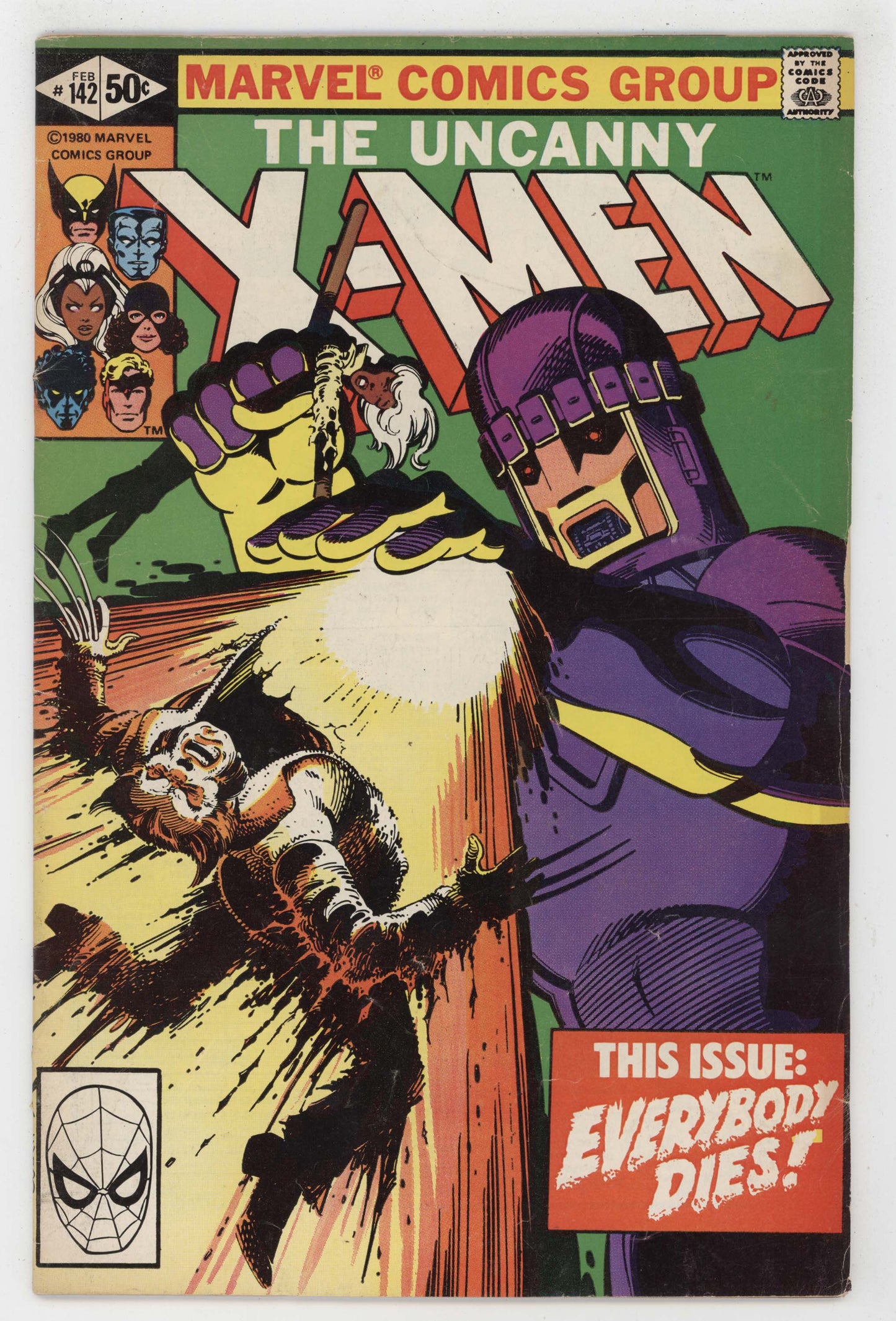 Uncanny X-Men 142 Marvel 1981 GD Days Of Future Past Wolverine - Golden Apple Comics