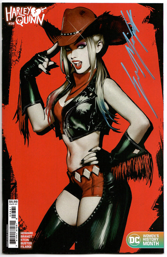 Harley Quinn #38 C SIGNED Sozomaika Womens History Month Variant (03/26/2024) Dc
