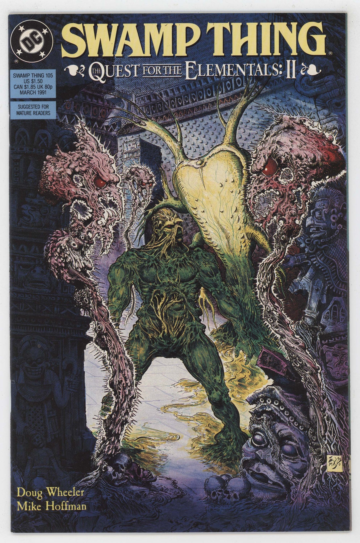 Swamp Thing 105 DC 1991 NM Doug Wheeler Ian Miller