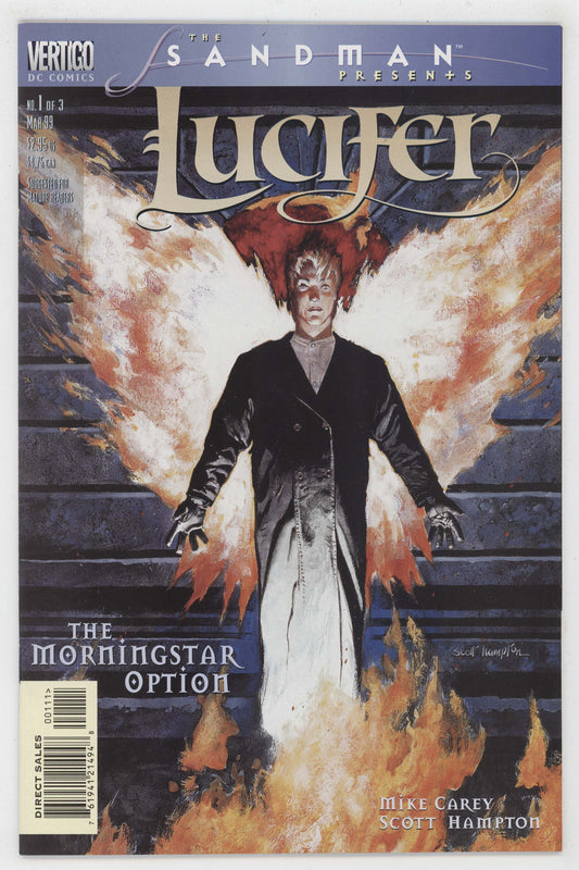 Sandman Presents Lucifer Morningstar Option 1 DC Vertigo 1999 NM TV Show