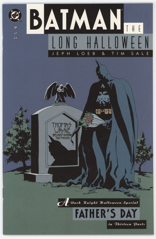 Batman Long Halloween 9 DC 1997 NM Jeph Loeb Tim Sale Mad Hatter Scarecrow