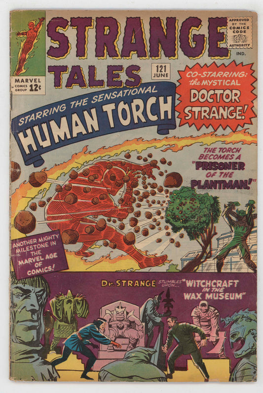 Strange Tales 121 Marvel 1964 VG Doctor Strange Human Torch 1st Baron Mordo