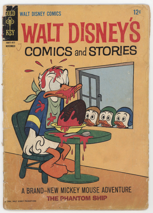 Walt Disney's Comics And Stories 290 Dell 1964 GD Donald Duck Mickey Mouse Football