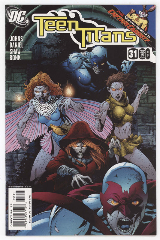 Teen Titans 31 DC 2003 3rd Series NM Todd Nauck Blood's reign of Terror