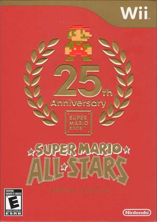 Super Mario All-Stars Limited Edition W/Music CD (Nintendo Wii)