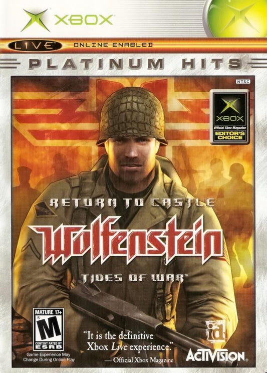 Return to Castle Wolfenstein Tides of War (Platinum HIts) (Xbox)