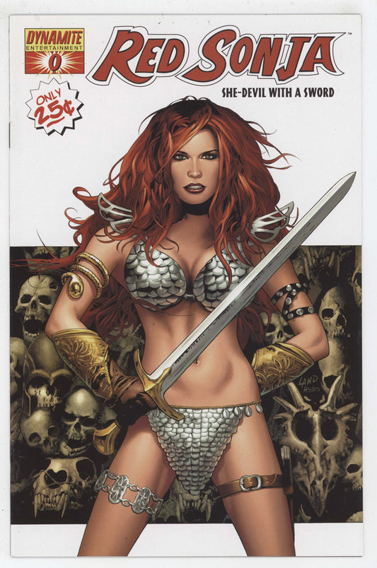 Red Sonja 0 A Dynamite 2005 NM- 9.2 Greg Land GGA She-Devil With A Sword