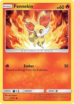 Fennekin 014/131 - SM  Forbidden Light