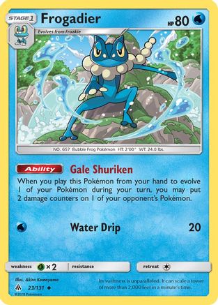 Frogadier 023/131 - SM  Forbidden Light
