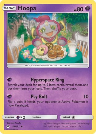Hoopa 054/131 - SM  Forbidden Light