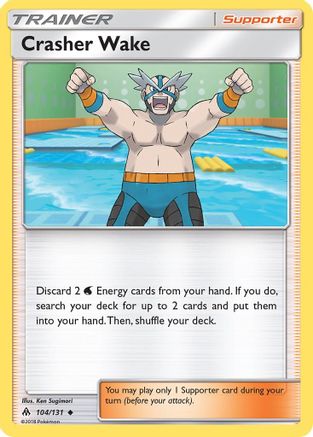 Crasher Wake 104/131 - SM  Forbidden Light - Golden Apple Comics