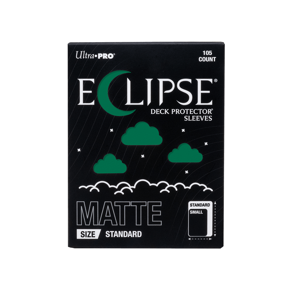 ECLIPSE® Matte Standard DECK PROTECTOR® Sleeves: Forest Green - 105ct