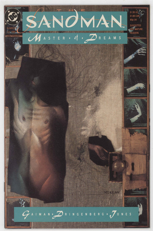 Sandman 7 DC Vertigo 1989 NM Neil Gaiman Dave McKean 1st Destiny