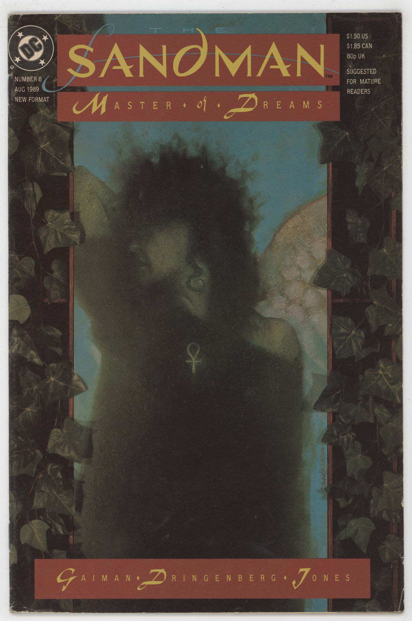 Sandman 8 DC Vertigo 1989 FN VF 1st Death Neil Gaiman Dave McKean