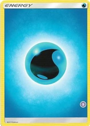 Water Energy ()  - SM Trainer Kit Alolan Sandslash & Alolan Ninetales