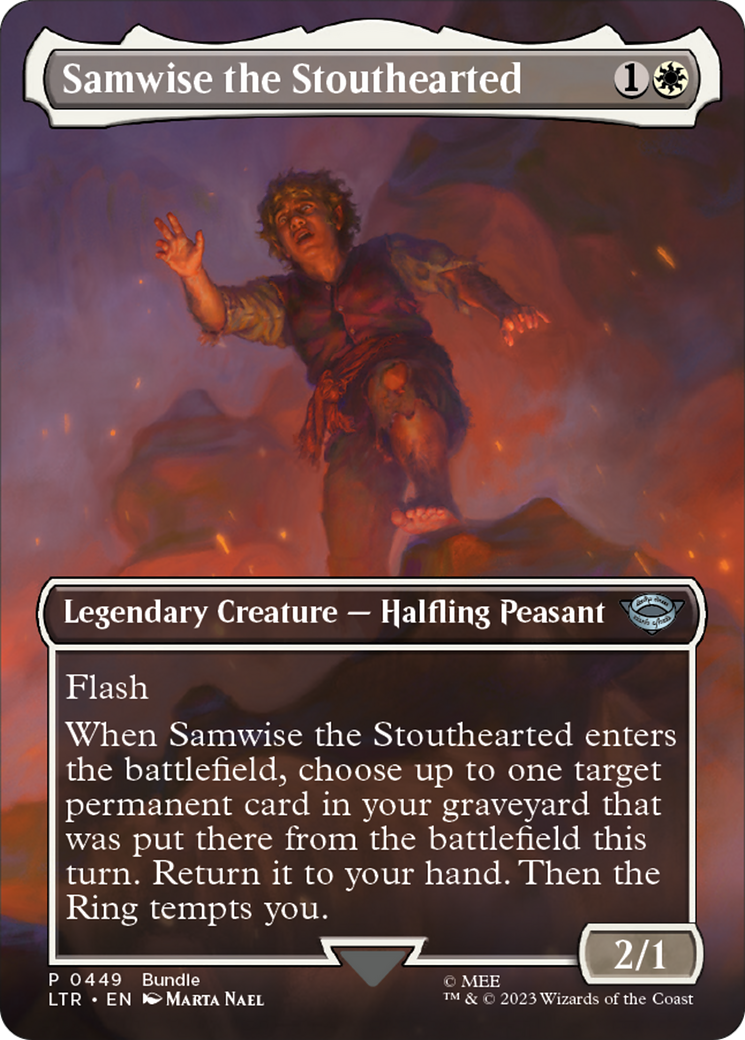 Samwise the Stouthearted (UMP-449) - The Lord of the Rings: Tales of Middle-earth (Borderless)