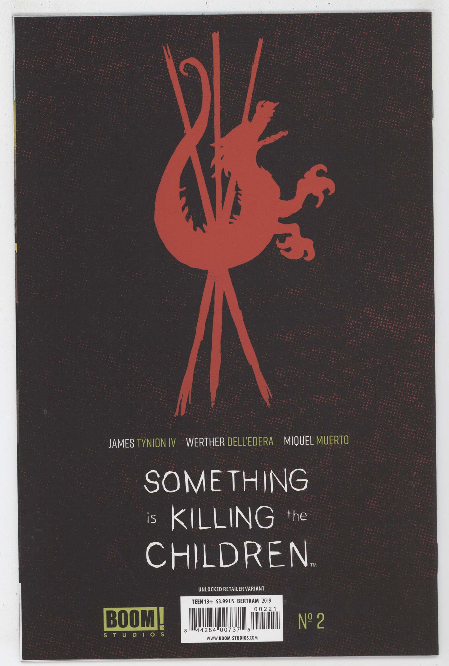 Something Is Killing The Children 2 B Boom 2019 NM Ian Bertram Variant 1st Print