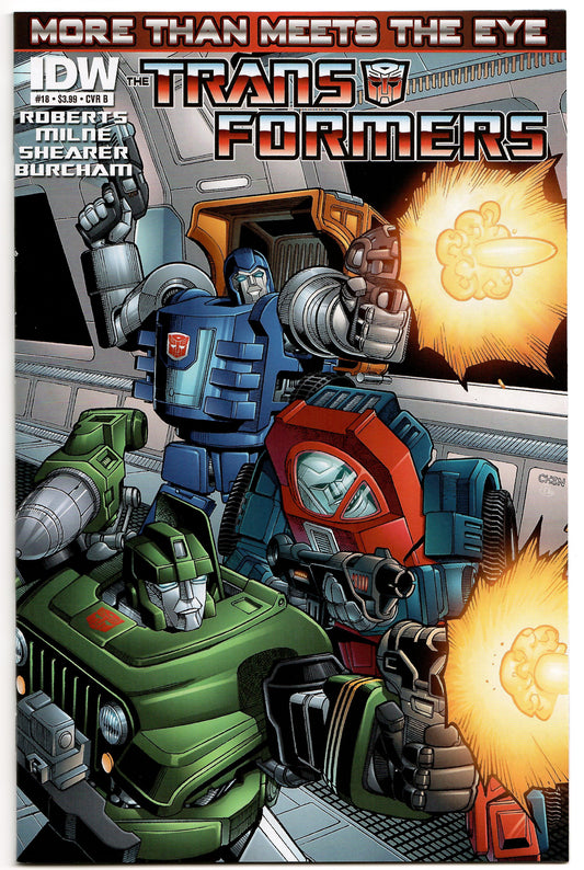 Transformers More Than Meets The Eye #18 B IDW 2013 Sean Chen Variant