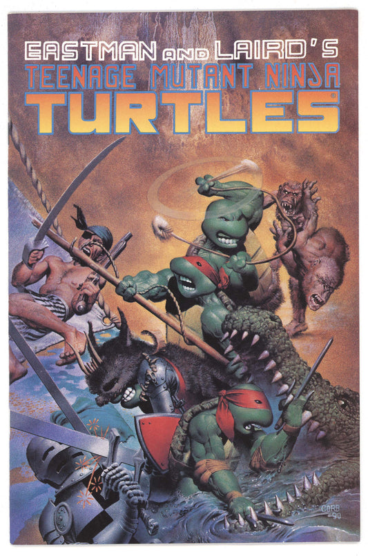 Teenage Mutant Ninja Turtles 33 Mirage 1990 VF Richard Corben Jan Strnad TMNT