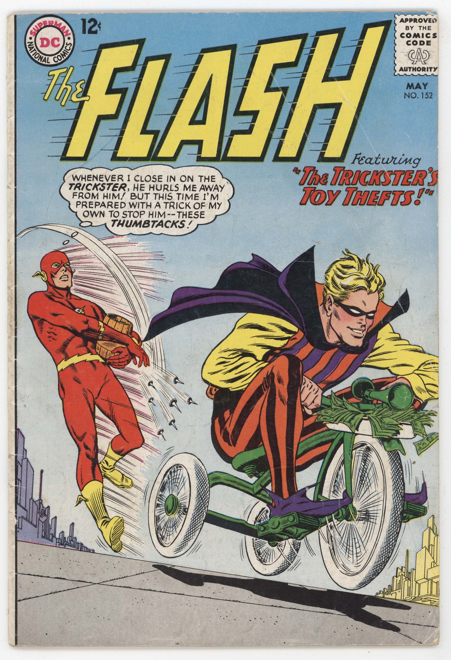 Flash 152 DC 1965 VG Carmine Infantino Trickster