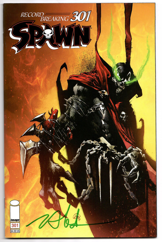 SPAWN #301 D SIGNED Jason Shawn Alexander Variant (10/09/2019) IMAGE