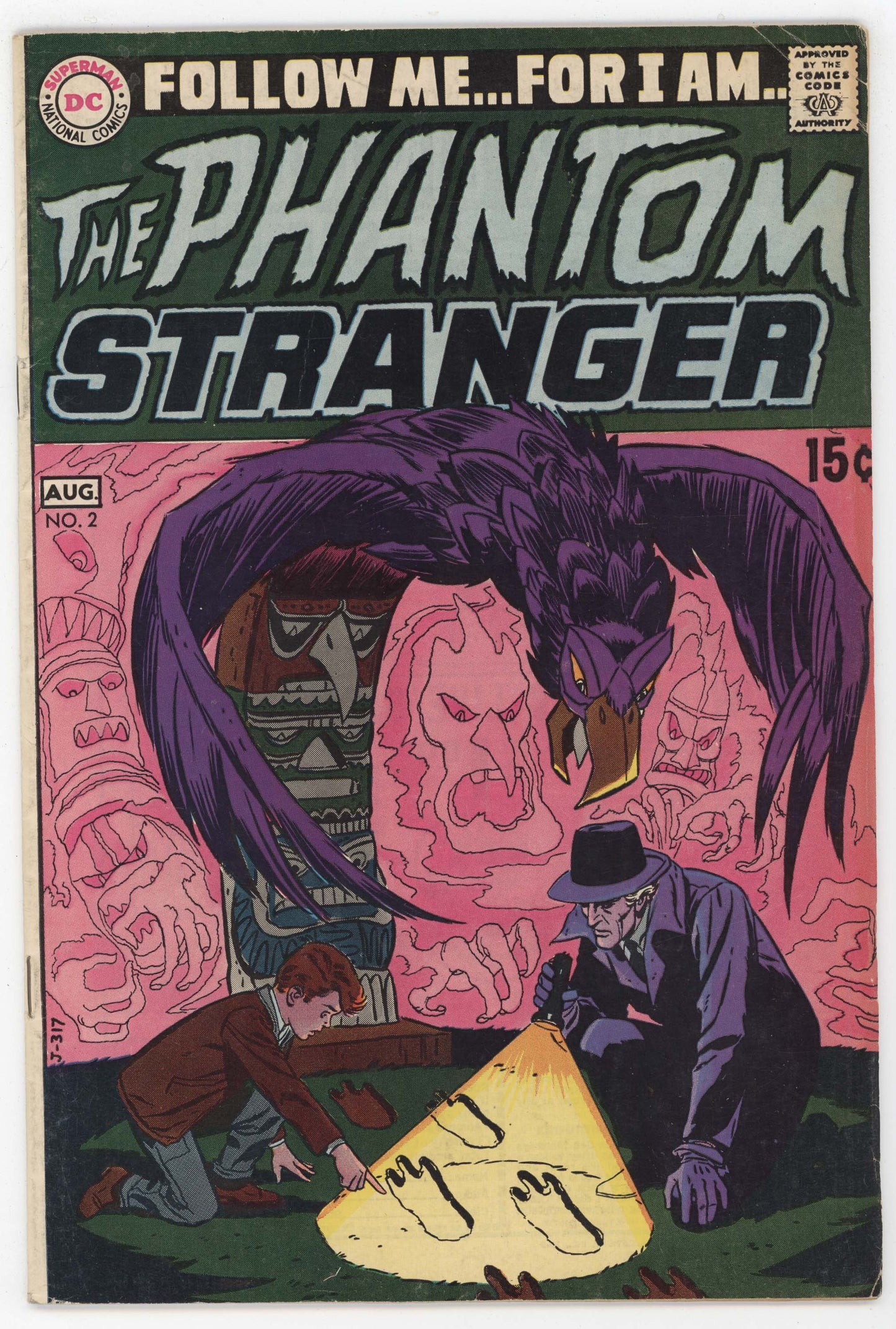 Phantom Stranger 2 DC 1969 FN Bill Draut Mike Friedrich