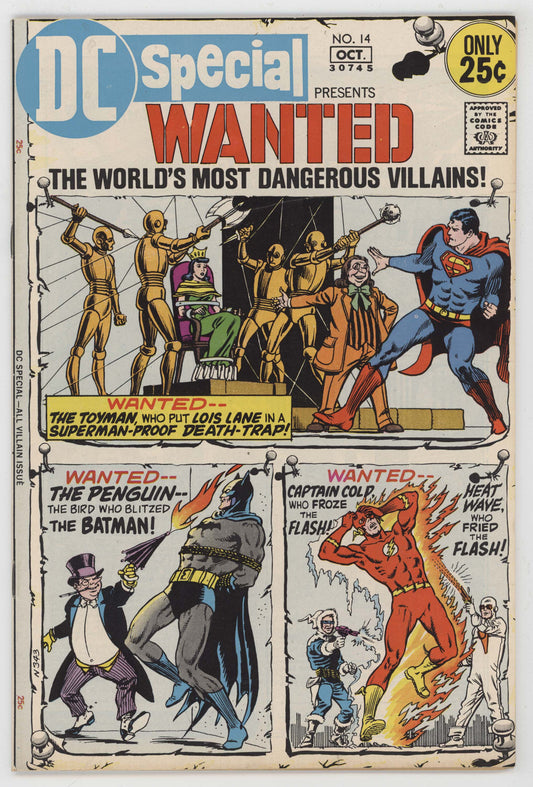 DC Special 14 1971 VF Murphy Anderson Superman Batman Flash Penguin