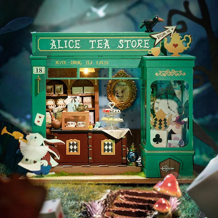 Rolife: Alice's Tea Store DIY Miniature House Kit