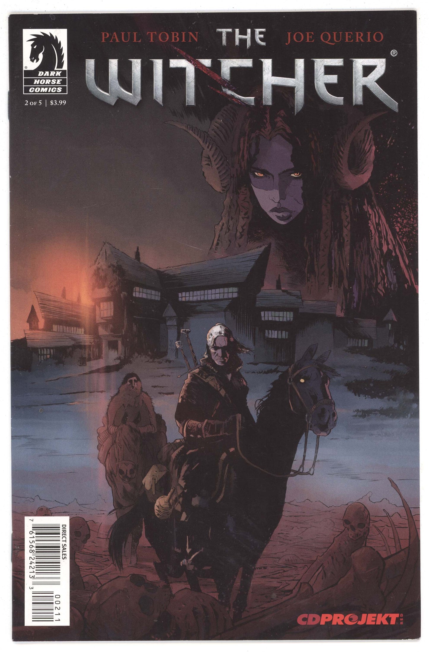 Witcher 2 Dark Horse 2014 NM- 9.2 Netflix Geralt