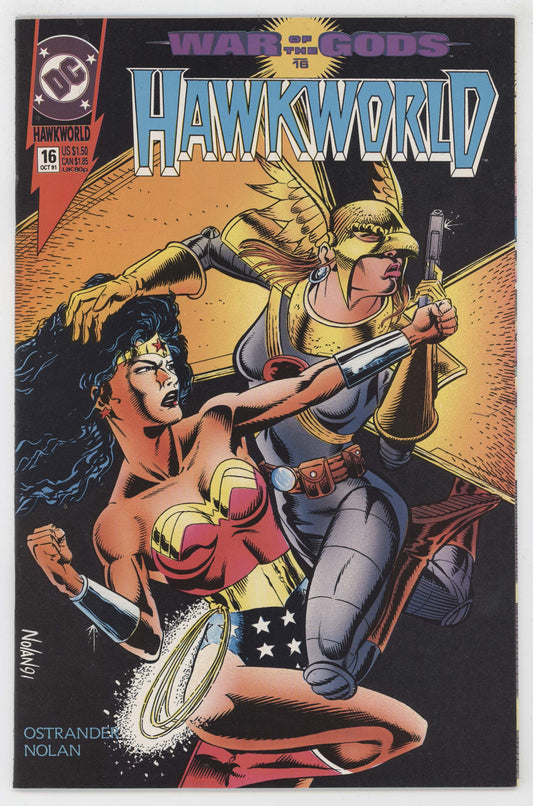 Hawkworld 16 DC 1991 NM+ 9.6 Graham Nolan