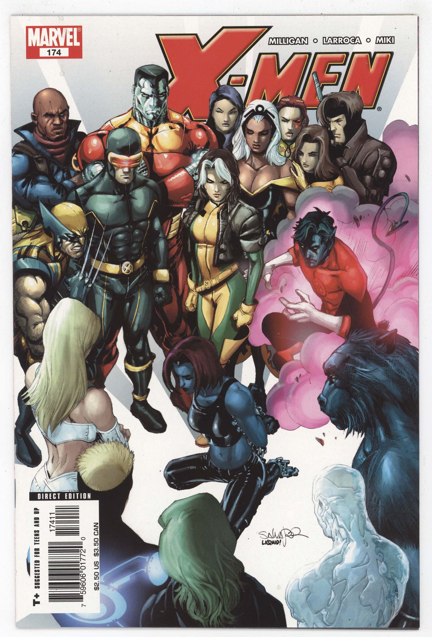 X-Men 174 Marvel 2005 NM SALVADOR LARROCA