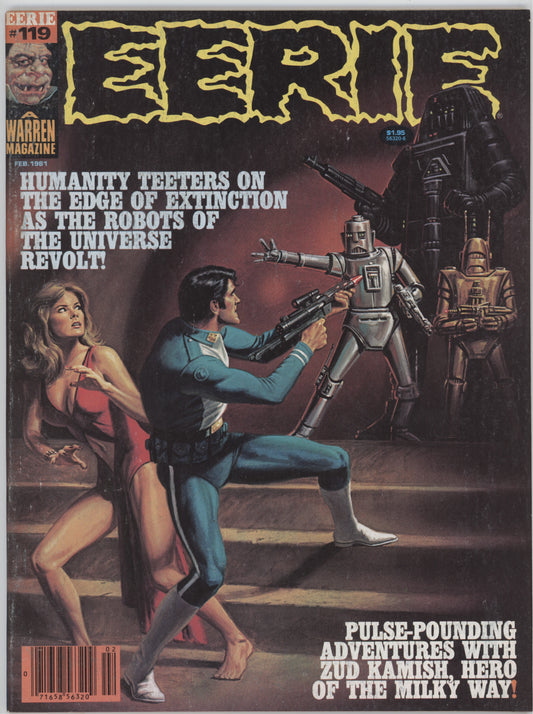 Eerie Magazine 119 Warren 1981 FN Bob Larkin Robots