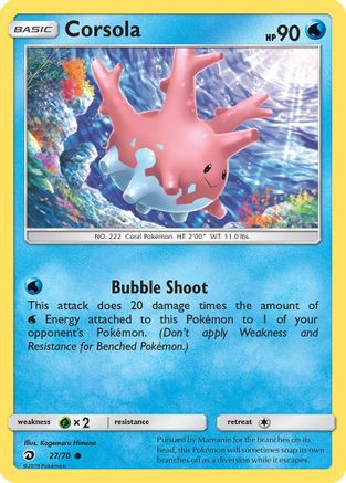 Corsola 027/70 - Dragon Majesty