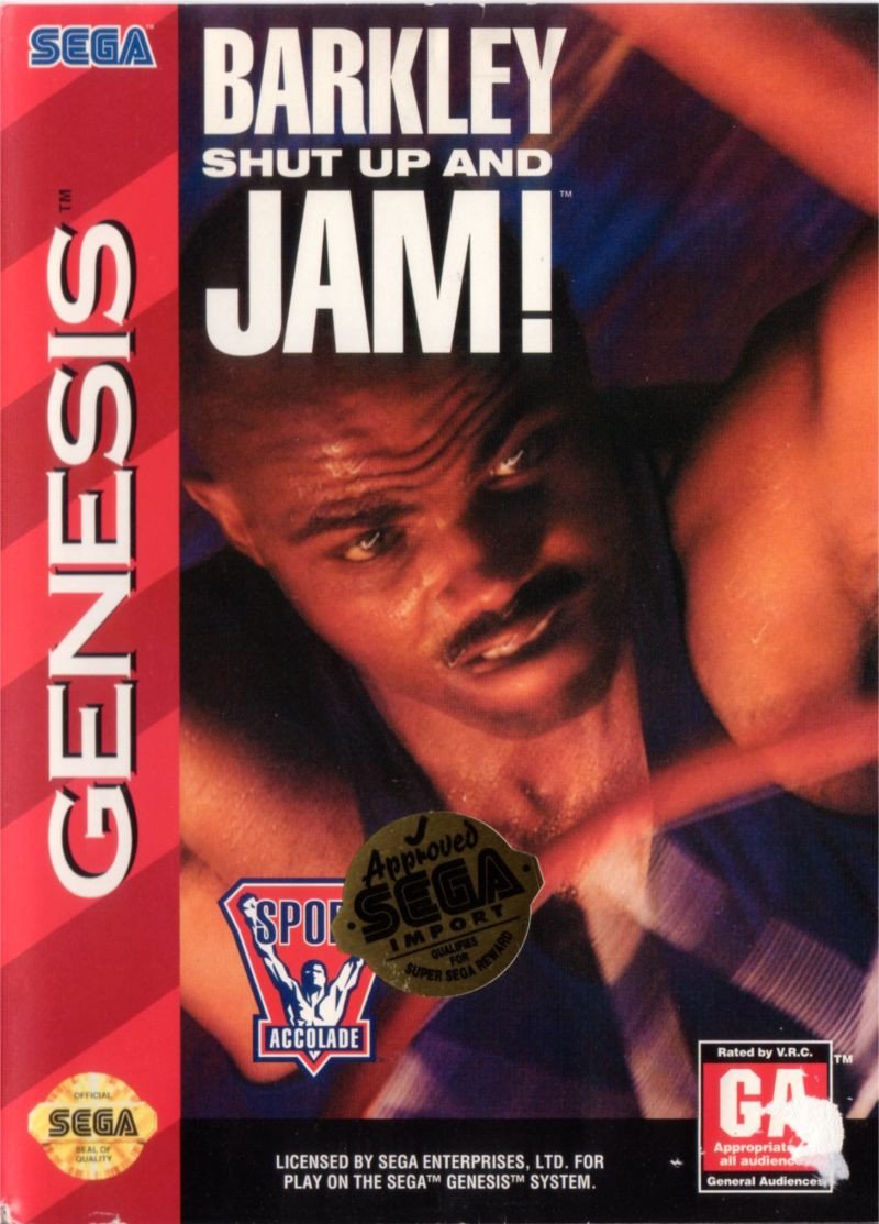 Barkley Shut Up and Jam (Sega Genesis)