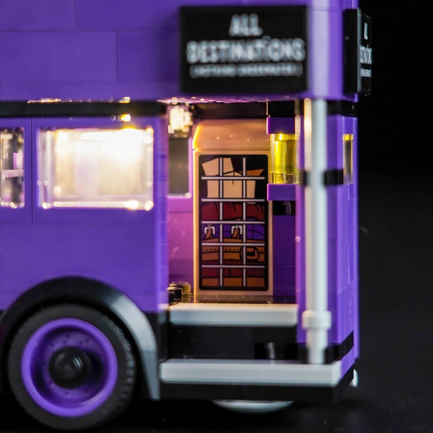 Light Kit for LEGO Knight Bus Adventure #76446