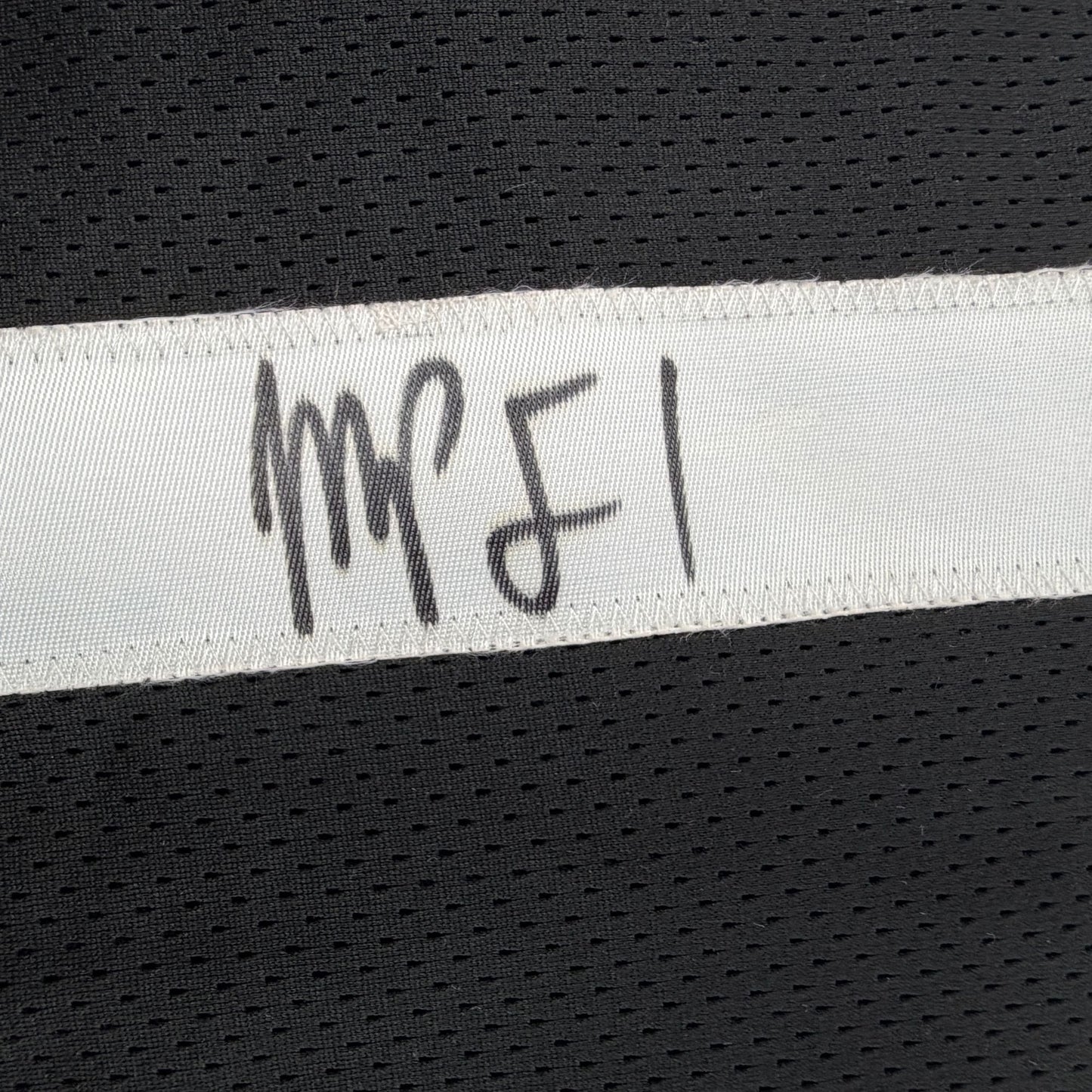 Autographed/Signed Michael Porter Jr Brooklyn Black Basketball Jersey JSA COA
