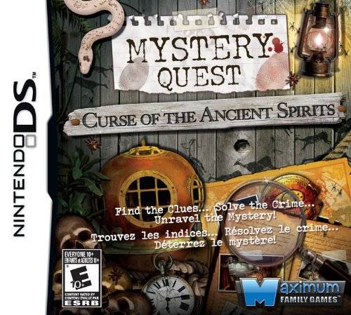 Mystery Quest: Curse of the Ancient Spirits (Nintendo DS)