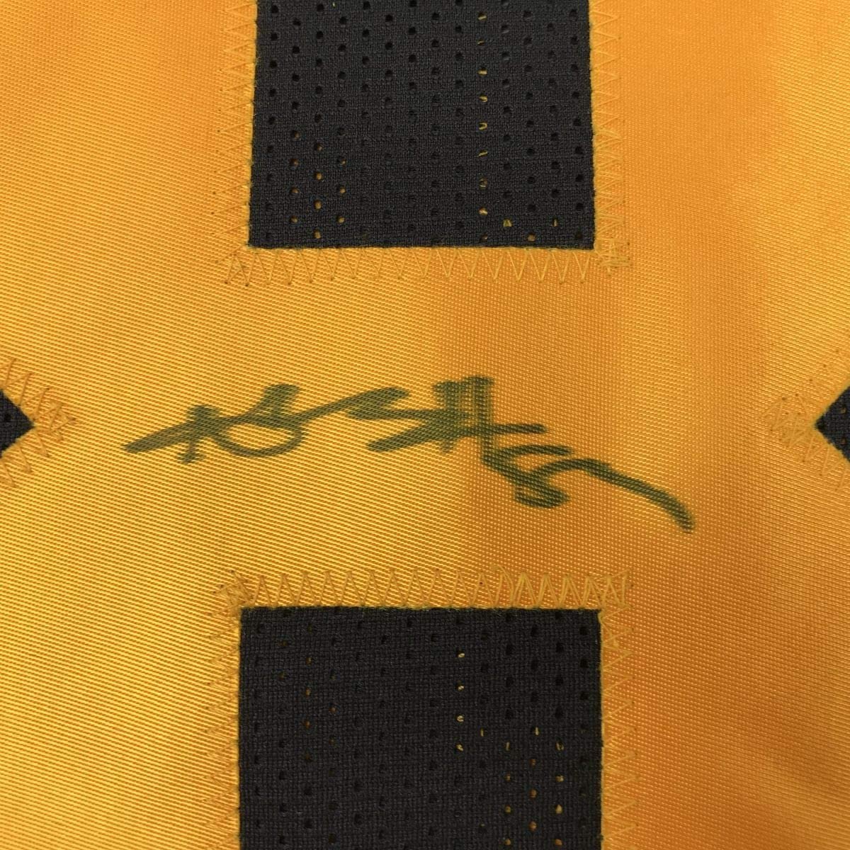 Autographed/Signed Antonio Brown Pittsburgh Steelers Color Rush Black Football Jersey JSA COA