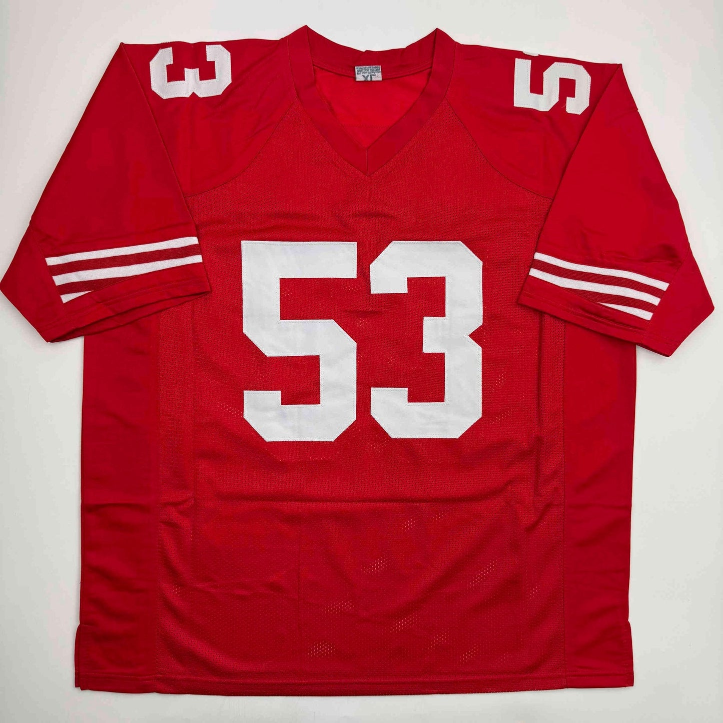 Autographed/Signed NaVorro Bowman San Francisco Red Football Jersey Beckett BAS COA