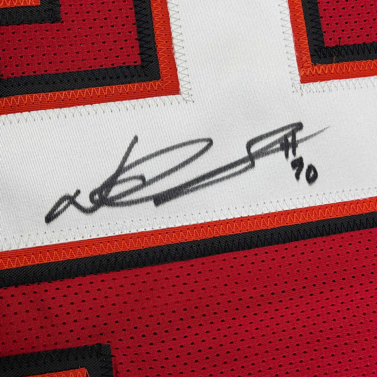 Autographed/Signed Ndamukong Suh Tampa Bay Red Football Jersey Beckett BAS COA