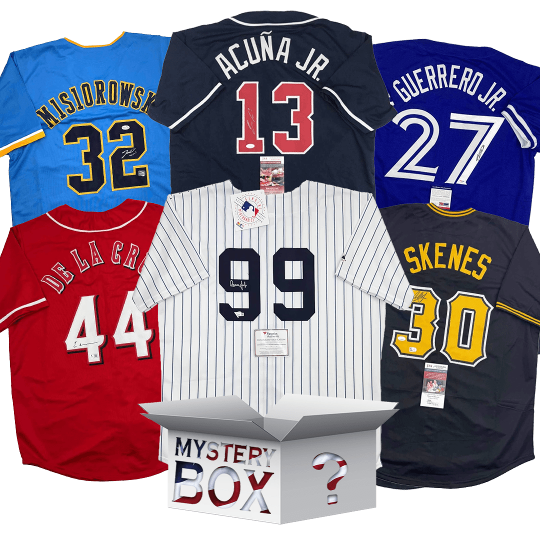 Autographed/Signed Opening Day 2026 Baseball Jersey Mystery Box with PSA JSA or Beckett COA
