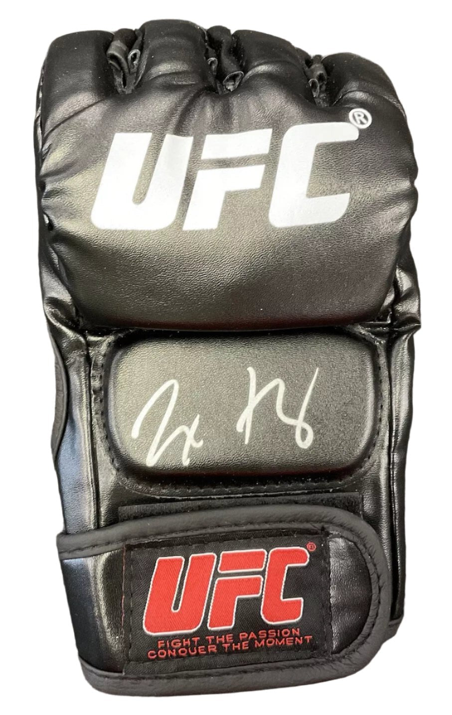 Autographed/Signed Max Holloway UFC MMA Black Fighting Glove Beckett BAS COA Auto