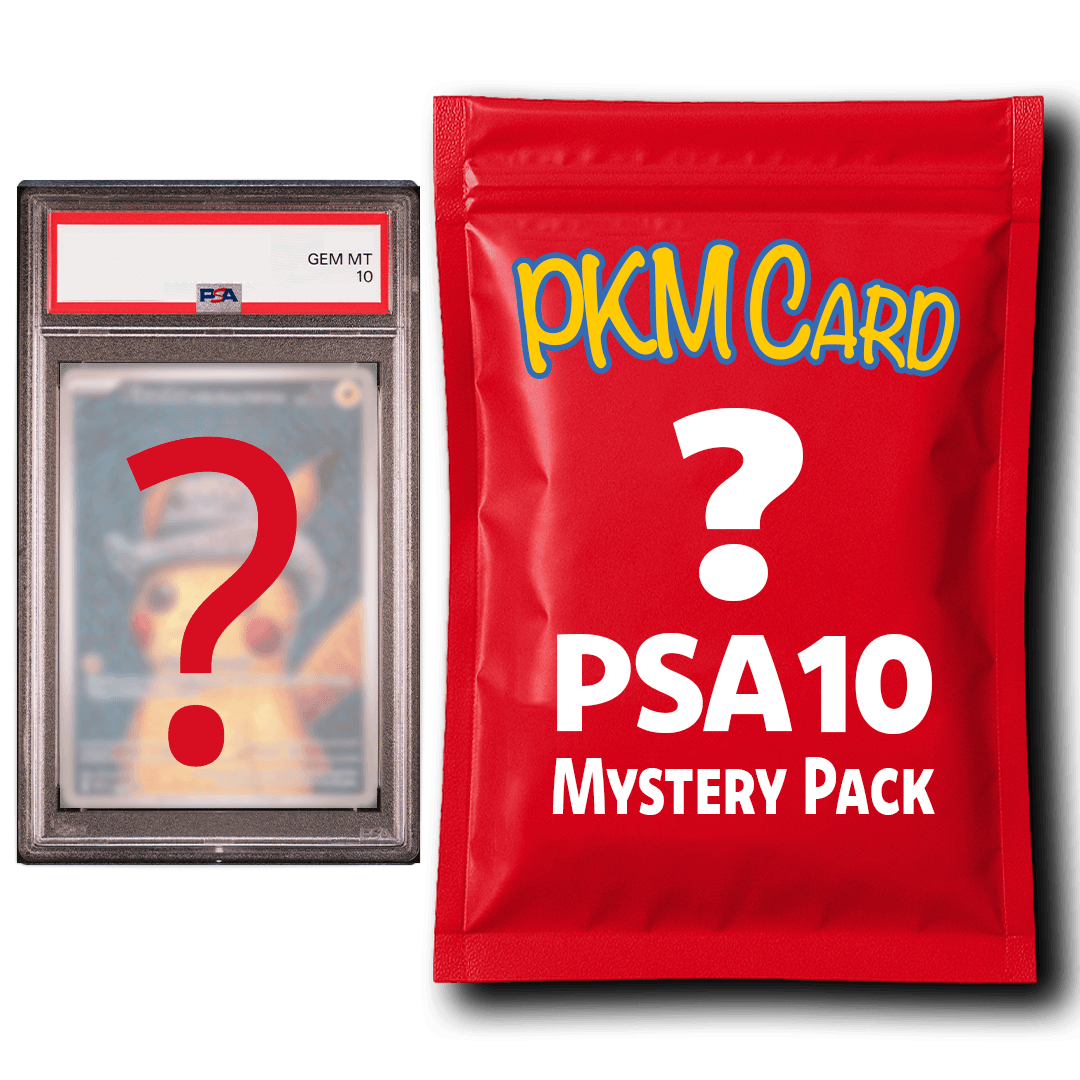 PKM PSA 10 Graded Card Mystery Pack Trading Card Game