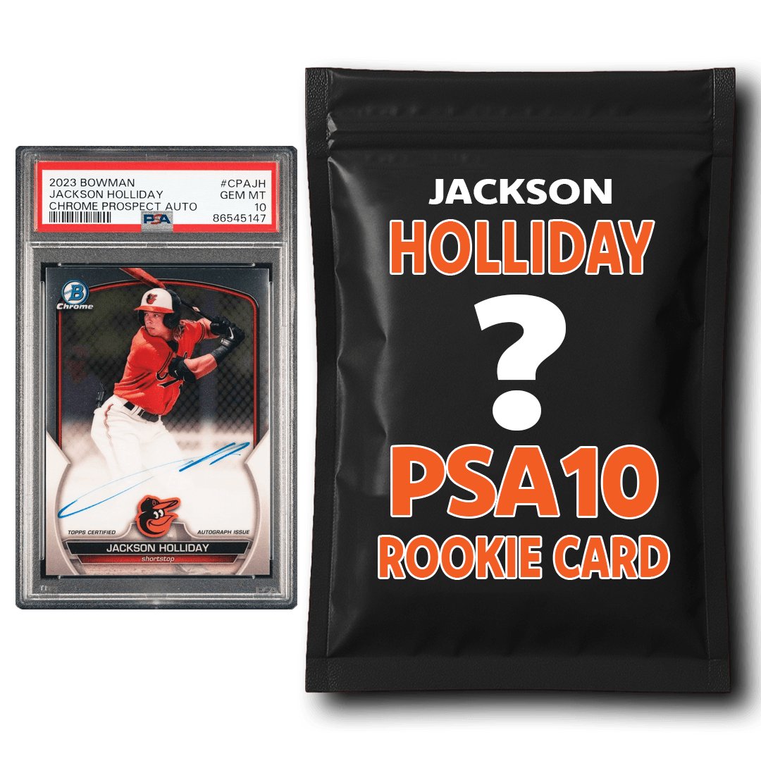 Jackson Holliday PSA 10 Graded Rookie Baseball Card Mystery Pack
