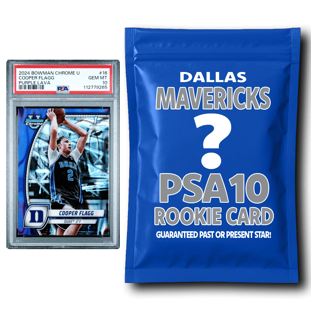 Dallas Mavericks PSA 10 Graded Rookie Card Mystery Pack