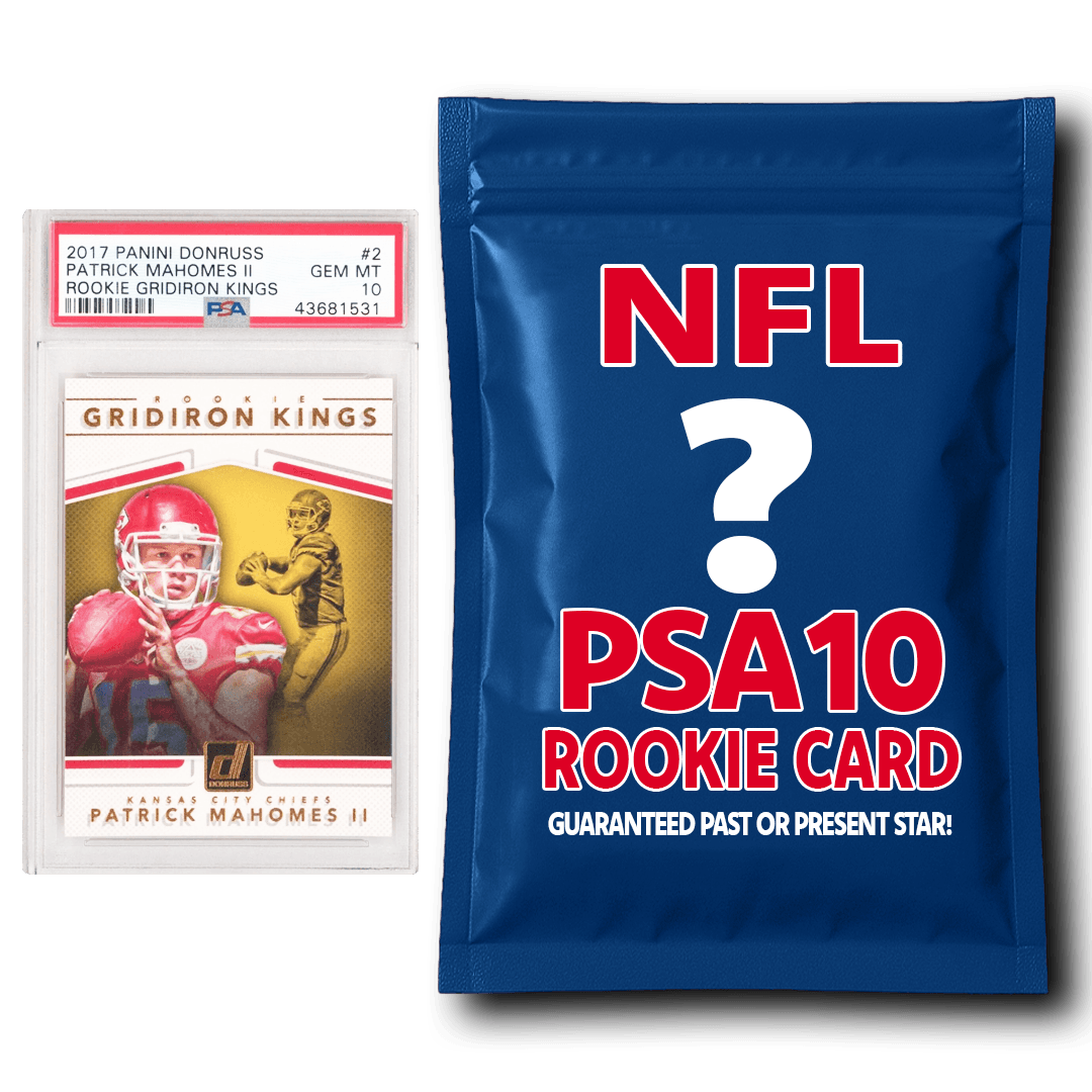 NFL PSA 10 Graded Rookie Card Mystery Pack