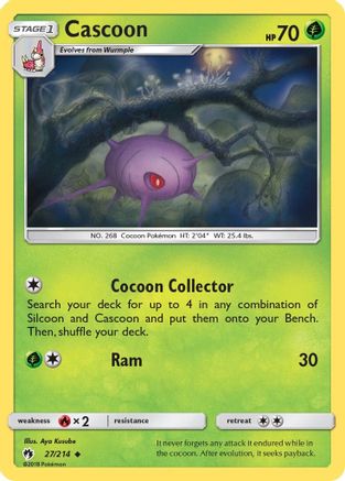 Cascoon 027/214 - SM  Lost Thunder