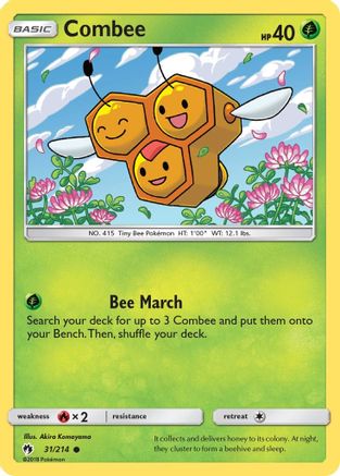 Combee 031/214 - SM  Lost Thunder