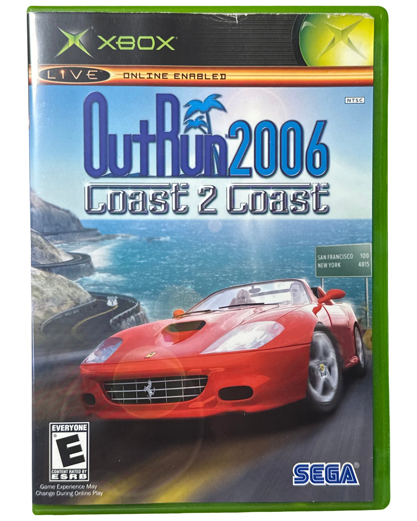 OutRun 2006 Coast 2 Coast - Xbox