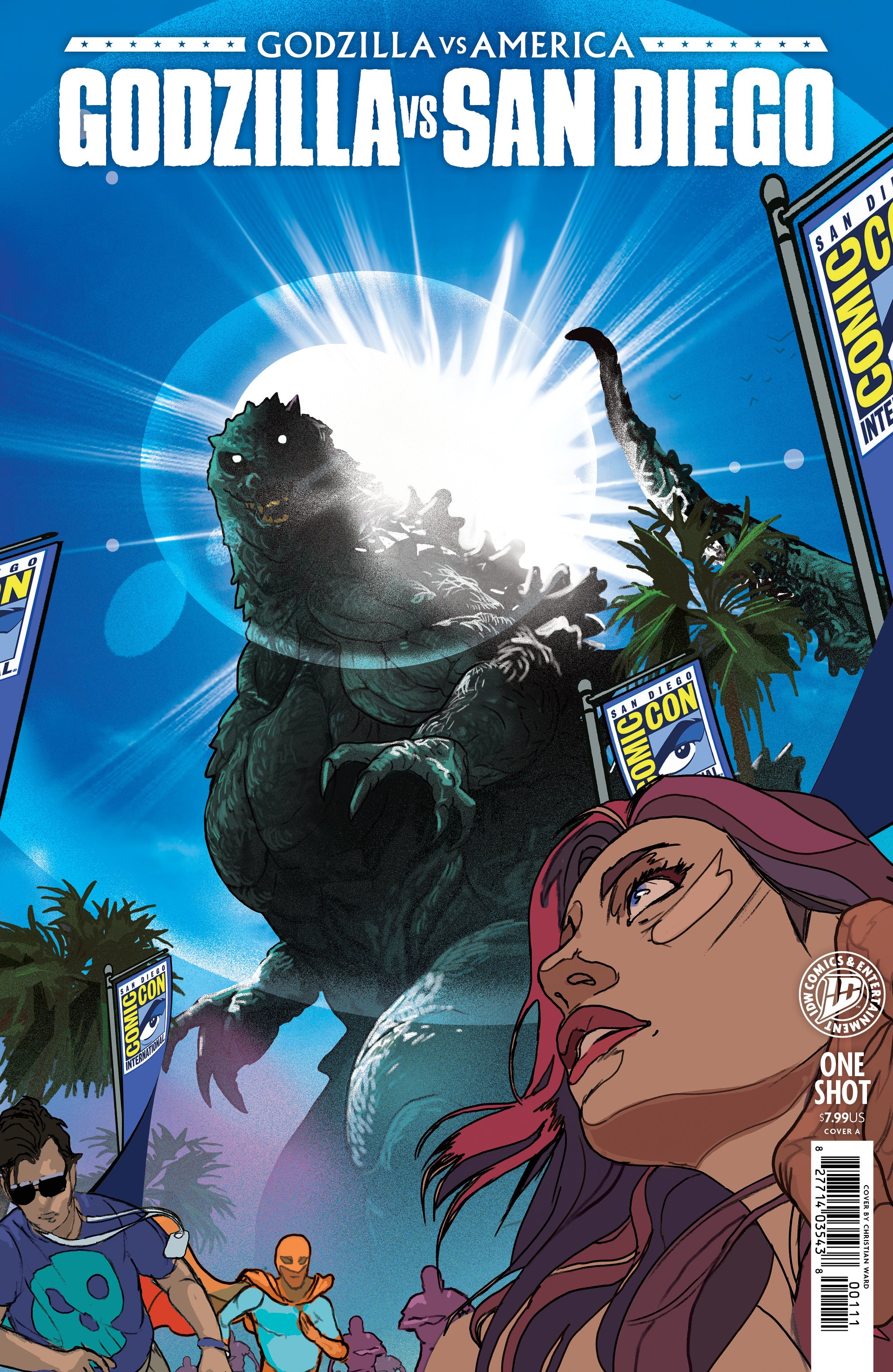 Godzilla Vs. America San Diego A Ward (07/22/2026) Idw | Golden